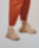 Orange pants with sneakers